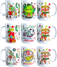 Lade das Bild in den Galerie-Viewer, Weihnachts Grinch Tasse - Einzeln oder als Set