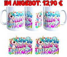 Lade das Bild in den Galerie-Viewer, Einhorn Tasse - Sparkle