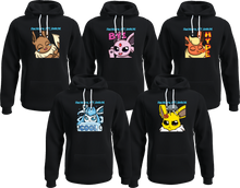 Lade das Bild in den Galerie-Viewer, Der nachtara_197_unlicht Emote Hoodie Motiv 1-5