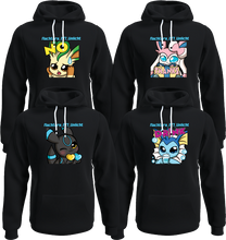 Lade das Bild in den Galerie-Viewer, Der nachtara_197_unlicht Emote Hoodie Motiv 6-9