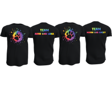 Lade das Bild in den Galerie-Viewer, Bunte Katzen- oder Hundepfote mit Wunschnamen / Rückendruck abwählbar