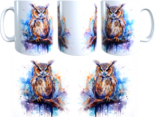 Lade das Bild in den Galerie-Viewer, Die Tiertasse in Aquarell Optik / 6 verschiedene Tiere