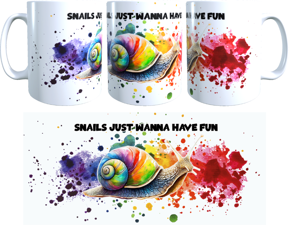 Snails wanna have fun! Die Tasse