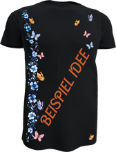 Lade das Bild in den Galerie-Viewer, DIN A3 Aufbügel Sticker - Set Schmetterlinge und Blumen