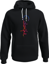 Lade das Bild in den Galerie-Viewer, Der ColourfulJade Hoodie / Unterschift