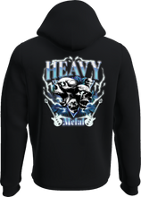 Lade das Bild in den Galerie-Viewer, Heavy Metal Hoodie / Aufdruck vorn oder hinten