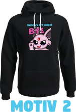 Lade das Bild in den Galerie-Viewer, Der nachtara_197_unlicht Emote Hoodie Motiv 1-5