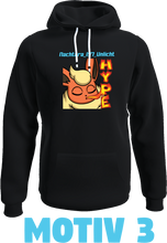 Lade das Bild in den Galerie-Viewer, Der nachtara_197_unlicht Emote Hoodie Motiv 1-5