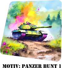 Lade das Bild in den Galerie-Viewer, Untersetzer Panzermotiv / 3 Varianten