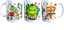 Lade das Bild in den Galerie-Viewer, Weihnachts Grinch Tasse - Einzeln oder als Set
