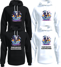 Lade das Bild in den Galerie-Viewer, Duck Off! Der Hoodie - schwarz oder weiß / mit oder ohne Spruch