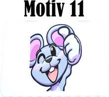 Lade das Bild in den Galerie-Viewer, Maikemaus Magnet Sticker mit verschiedenem Emote