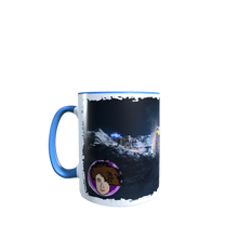 Lade das Bild in den Galerie-Viewer, Ionovia Tasse Alpaka Wölkchen auf dem Mond