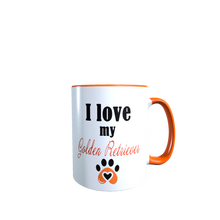 Lade das Bild in den Galerie-Viewer, Golden Retriever Tasse (doppelseitig bedruckt)