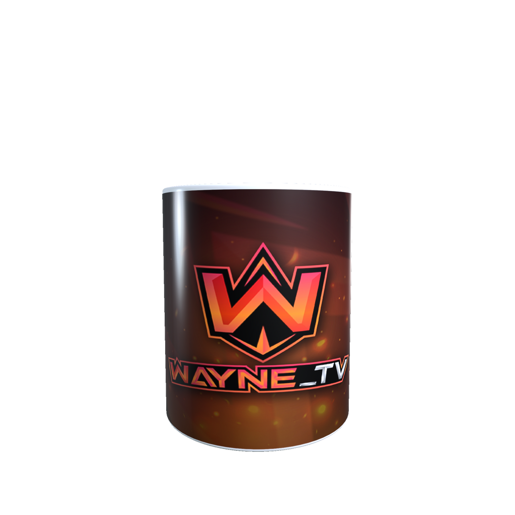 Die Wayne_Tv Tasse mit Fullsleeve
