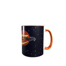 Lade das Bild in den Galerie-Viewer, Die Ente Tasse mit buntem Logo