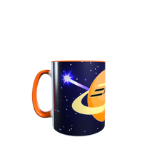 Lade das Bild in den Galerie-Viewer, Die Ente Tasse mit buntem Logo