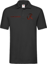 Lade das Bild in den Galerie-Viewer, Ra9narokkr Polo Shirt schwarz mit Wunschname