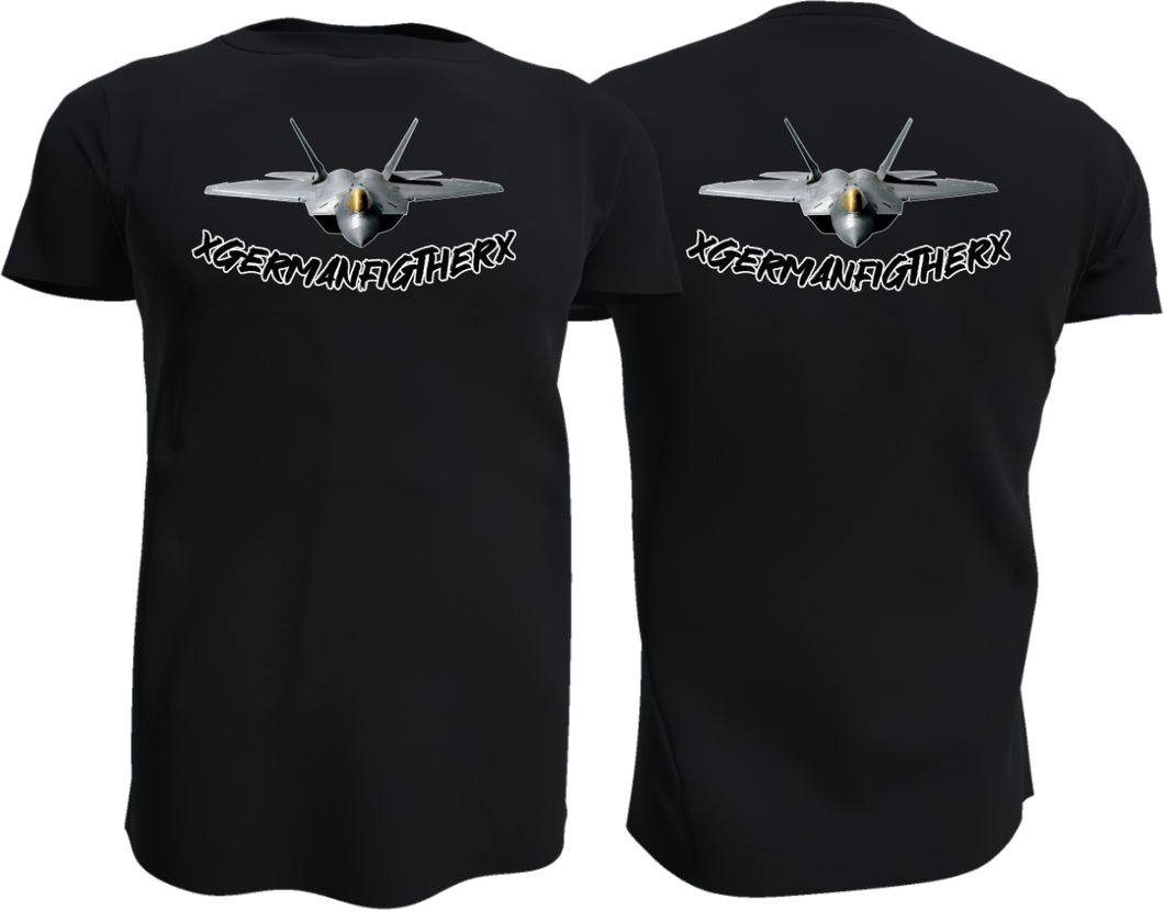 Das XGermanFighterX  Shirt Aufdruck groß vorn oder hinten / 2 Varianten