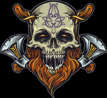 Lade das Bild in den Galerie-Viewer, Der Zombie Viking Hoodie