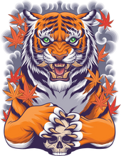 Lade das Bild in den Galerie-Viewer, Cooles Tigershirt / Größe L / Einzelstück
