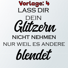 Lade das Bild in den Galerie-Viewer, Glitzertasse mit Wunschtext