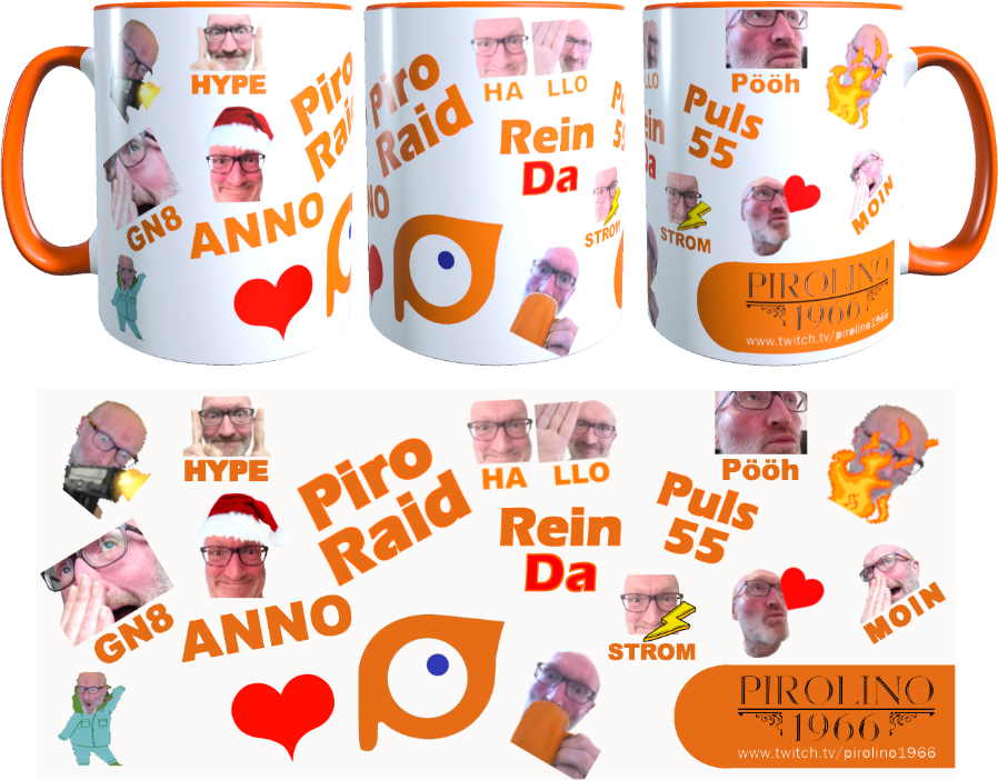 Die Pirolino1966 Emote Tasse