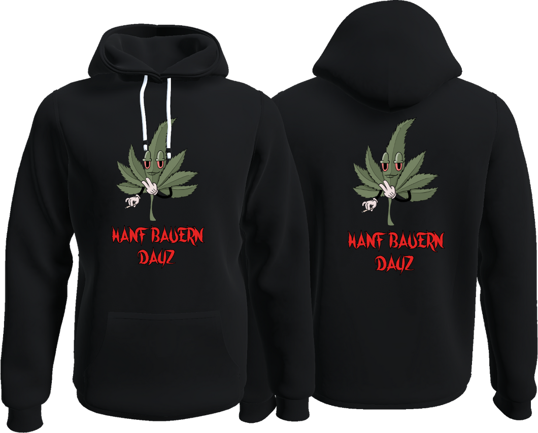 Der Hanf Bauern Hoodie Aufdruck vorne oder hinten DAYZ Edition