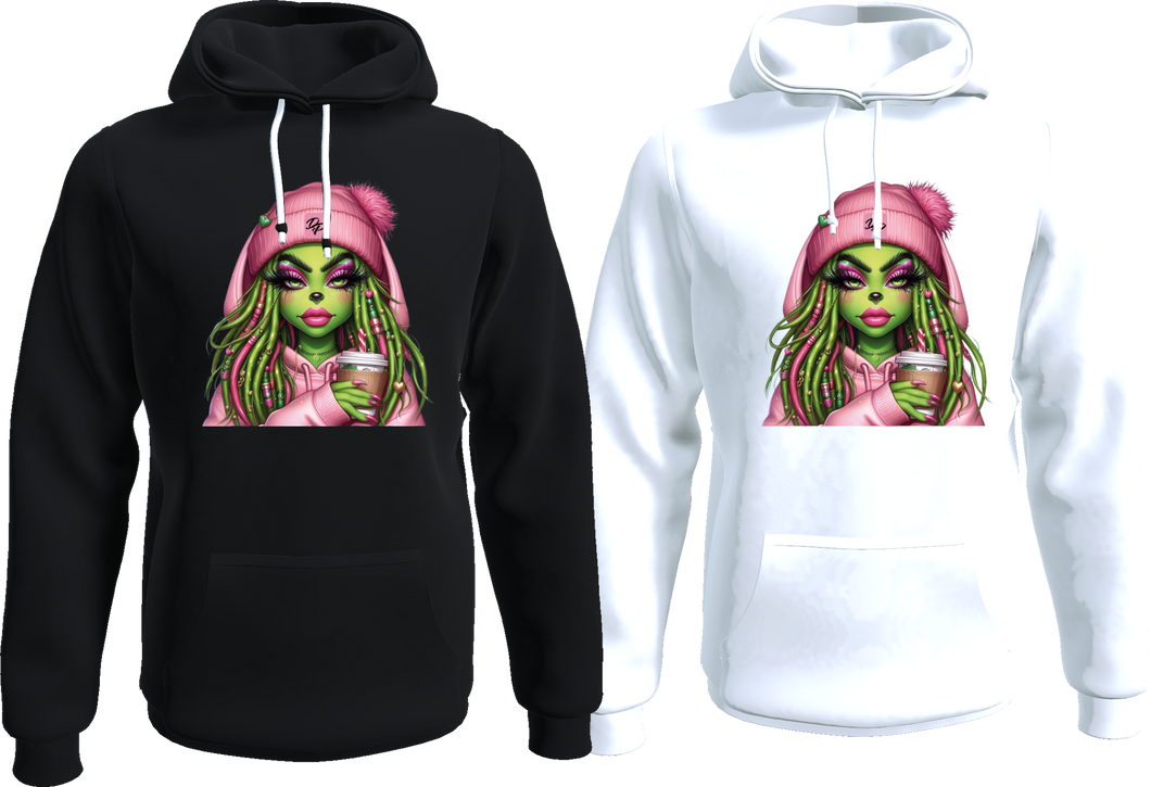 Stylischer Boogie Girl Hoodie - Dein Statement in schwarz oder weiß