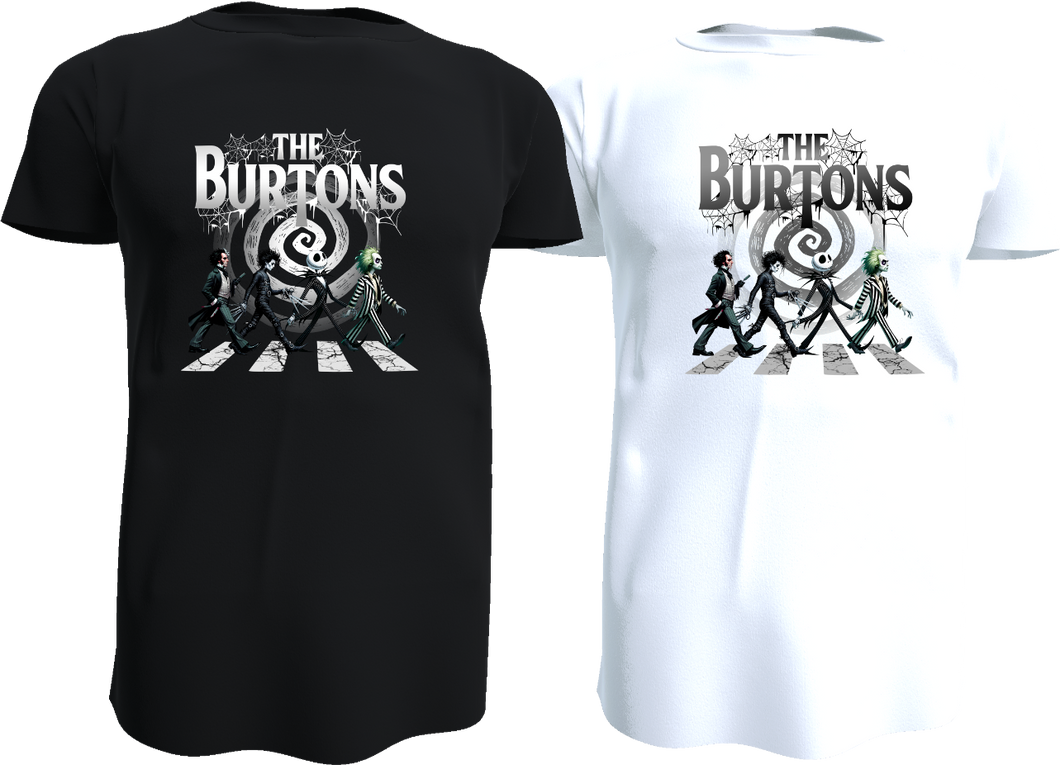 The Burtons - Shirt / schwarz oder weiß