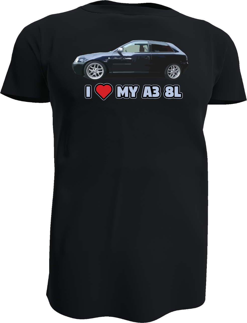 Dein Auto, Dein Wunschtext, Dein Shirt!