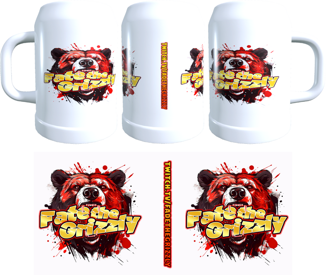 Der FateTheGrizzly Bierkrug / Grizzly