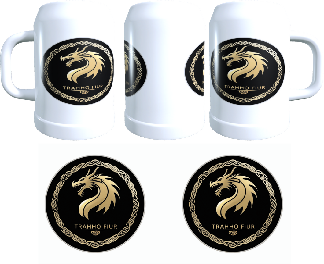 Der Trahho Fiur Bierkrug Logo