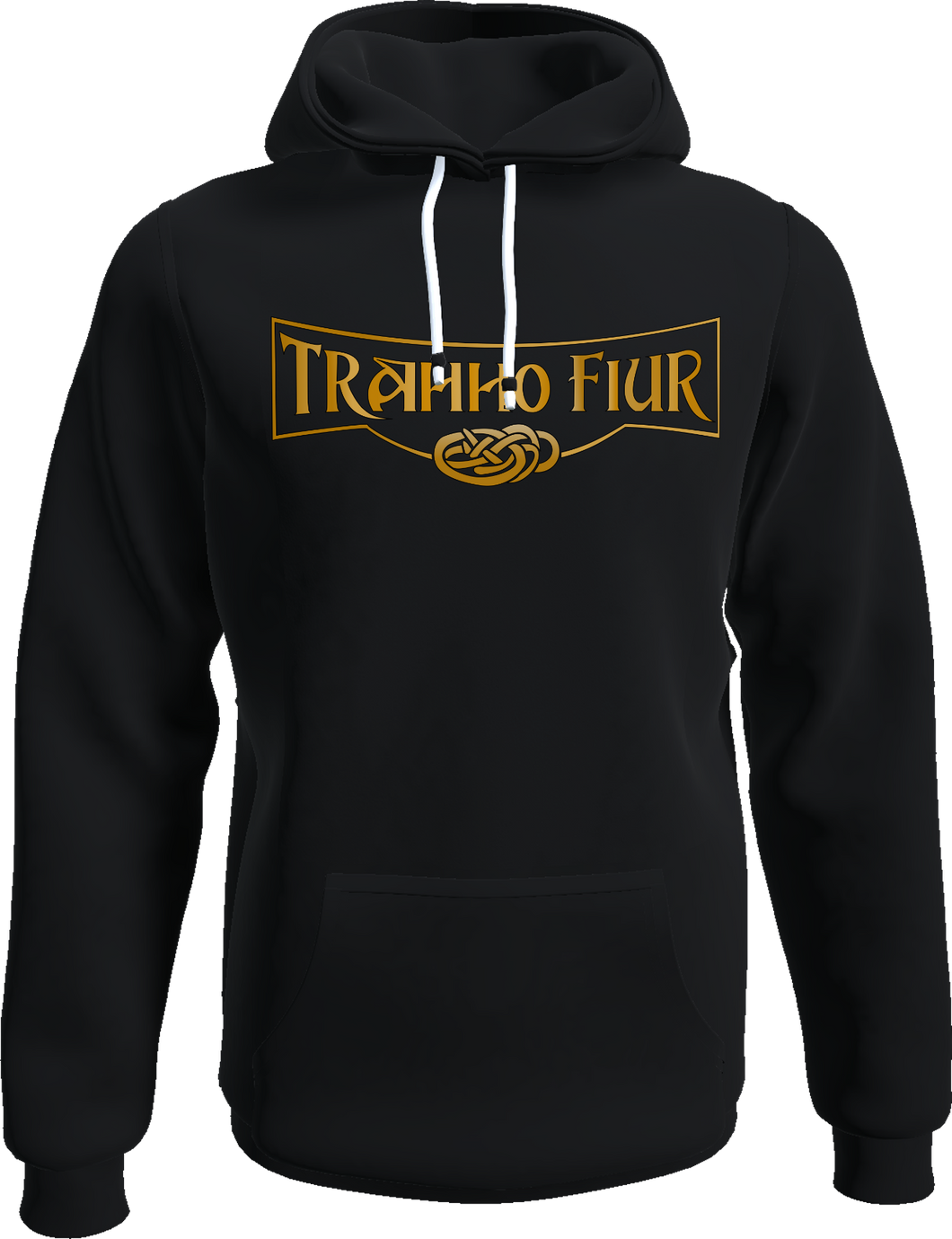 Der Trahho Fiur Hoodie Schriftzug / Aufdruck vorn oder hinten