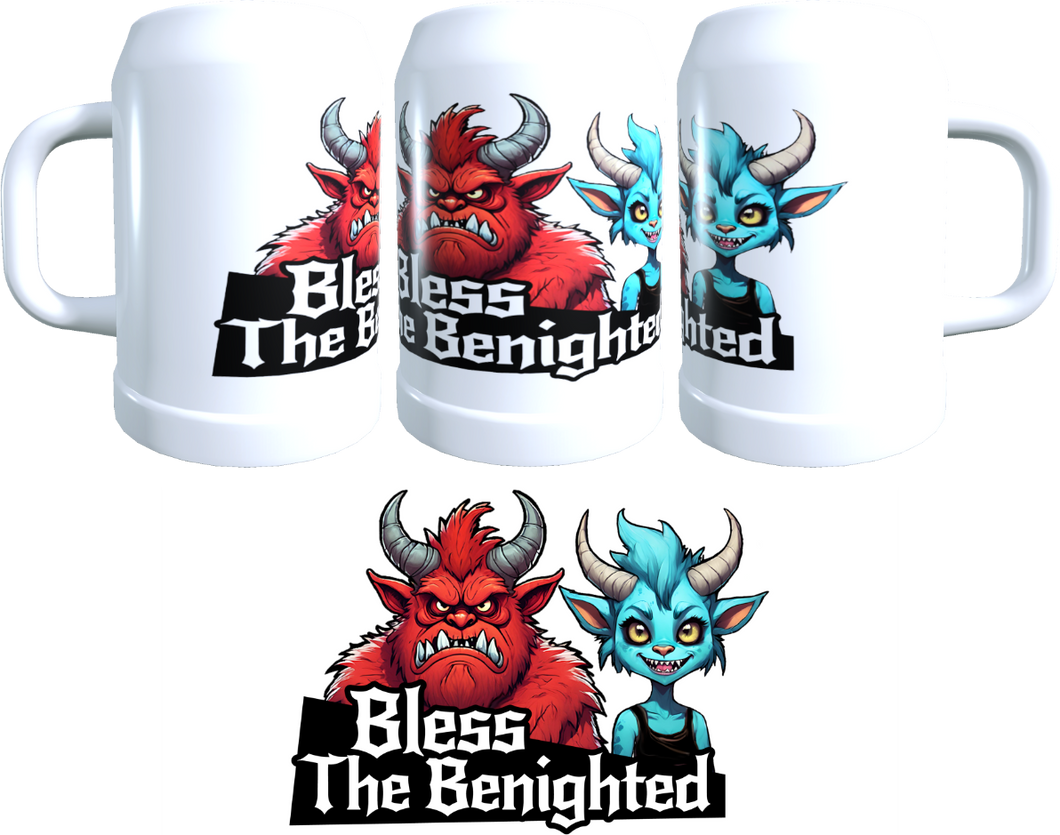 Der BlessTheBenighted Bierkrug / Blessi & Beule