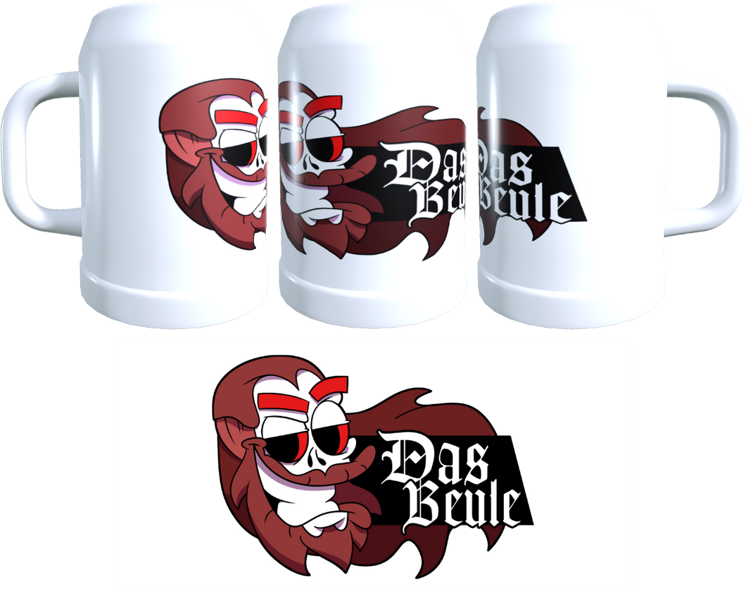 Der BlessTheBenightedBlessedbenighted Bierkrug / Das Beule