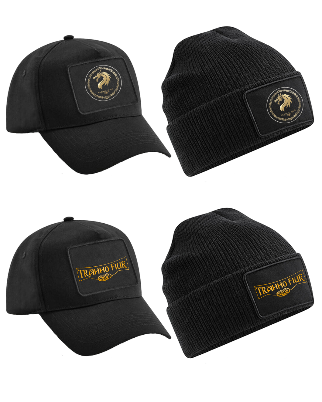 Die Trahho Fiur Cappy oder Mütze mit Patch / 2 Varianten