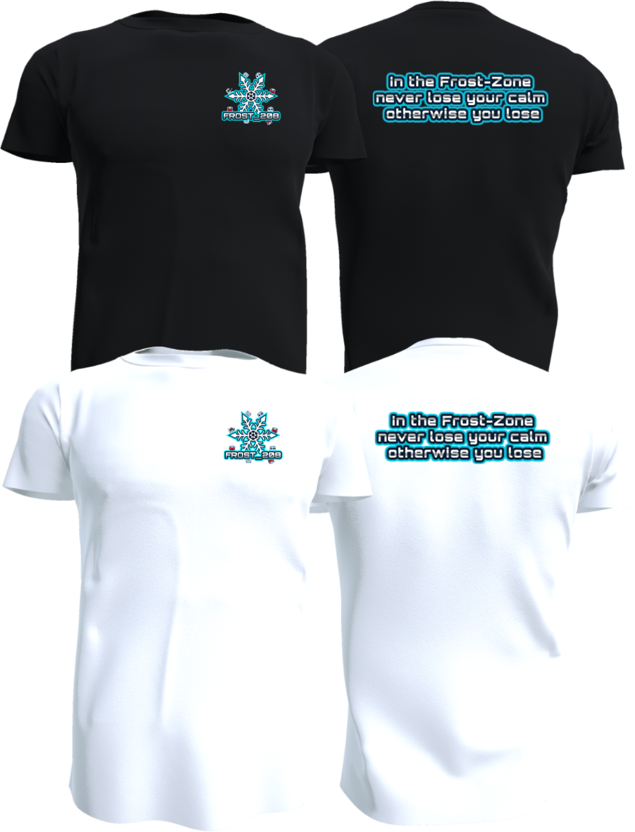Das Frost_208 Shirt Spruch / schwarz oder weiß