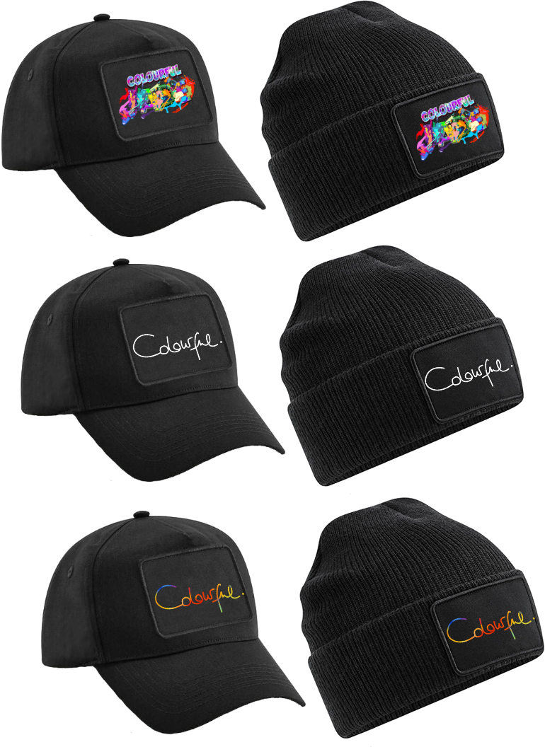 Die ColourfulJade  Cap oder Mütze / 3 Varianten