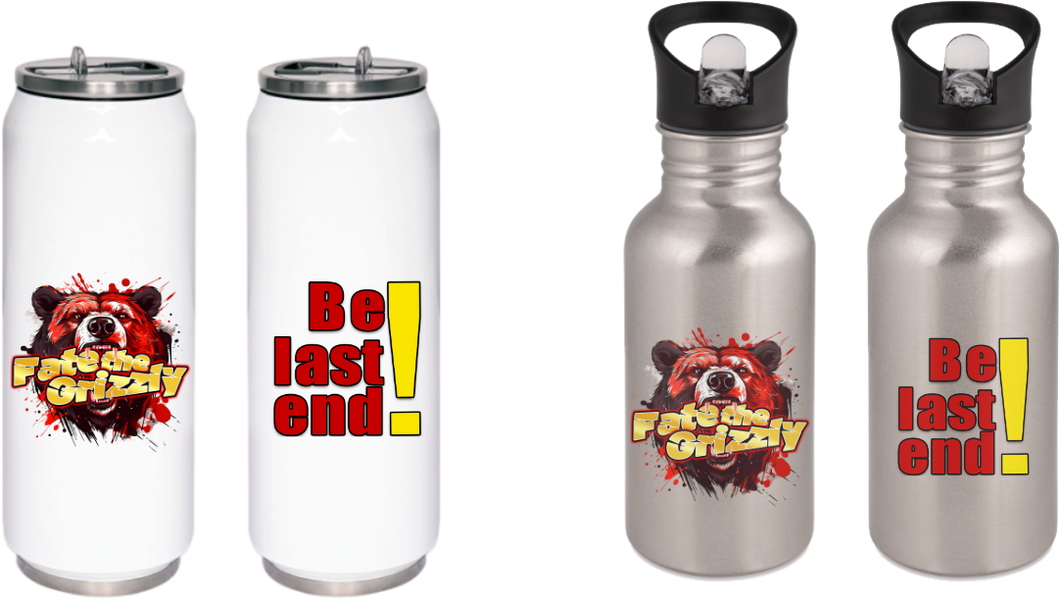 Die FateTheGrizzly Thermodose oder Trinkflasche / belastend