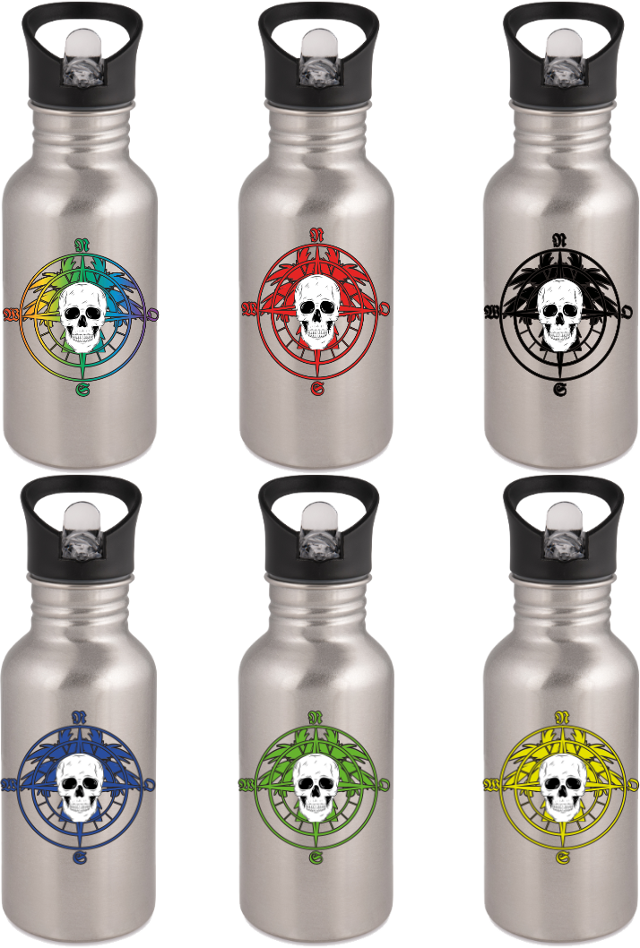der_Tobi0102 Logo Trinkflasche in 6 Farben