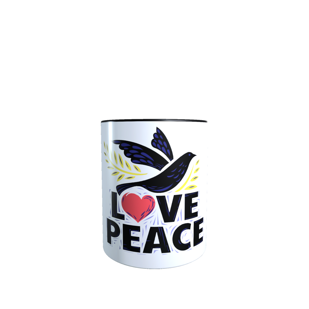 Love Peace Tasse